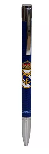 REAL MADRID CF Stylo à bille en métal couleur bleue instrument d'écriture pro...