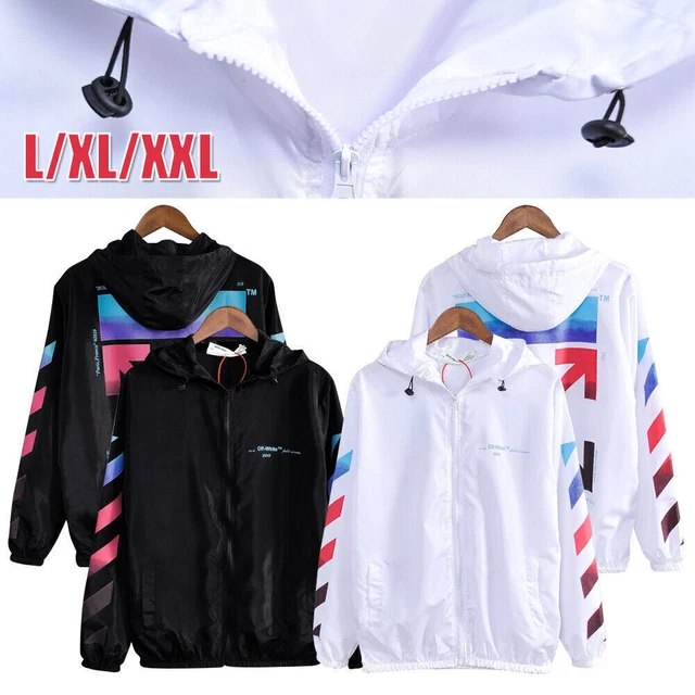 OFF WHITE THIN sun protection hoodie Virgil Abloh Pyrex Vision sweatshirt UK 27.02 PicClick UK