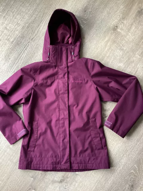 Columbia Womens Sleet To Street 3 In 1 Interchange Jacket Purple Dahlia Size XS