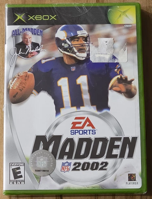 MADDEN NFL 2002 EA Sports Original Xbox Nuevo Sellado Culpepper