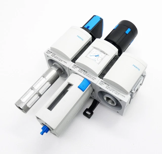 Festo 531030: MS6-EM1-1/2-S + MS6-LFR-1/2-D6-ERM-AS + MS6-FRM-1/2 -inutilizzato-