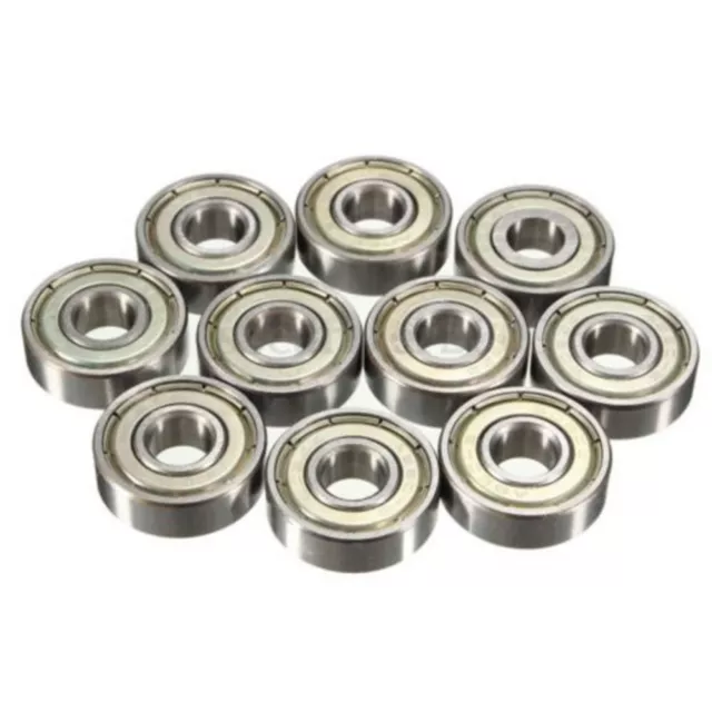 10x 608zz Miniature Bearings 608/623/624/625/626/688zz Deep Groove Ball Bearing