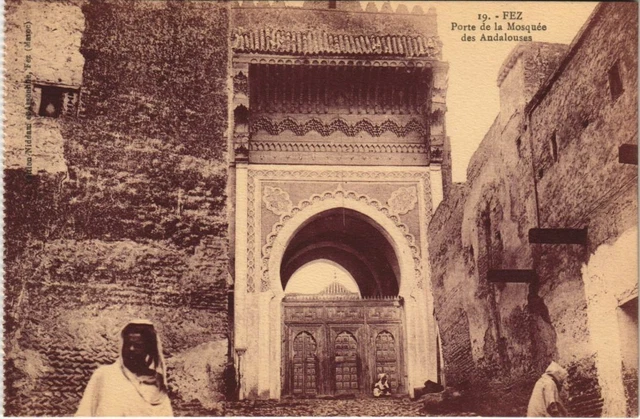 CPA AK Fez - Porte de la Mosquee des Andalouses MAROC (1082784)