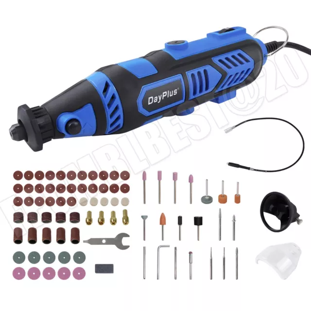 135W Rotary Multi Tool 80Pc /234Pc Set Dremel Compatible Accessory Kit NEW