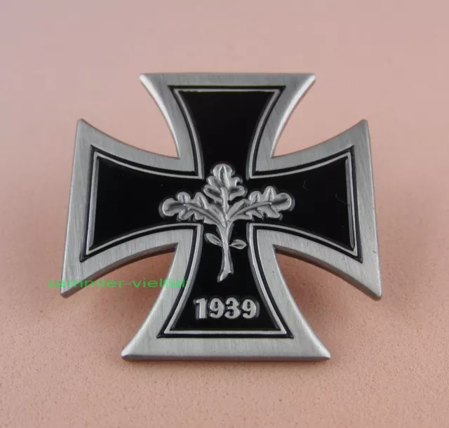 Pin EISERNES KREUZ 1939 EK Anstecker Militaria Krieg Butterfly Verschluss - 215