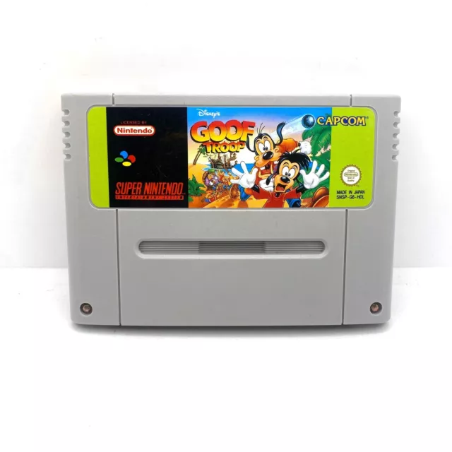 Disney's Goof Troop Super Nintendo SNES HOL