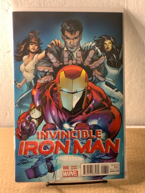 Invincible Iron Man #6 NM Rick NEAL ADAMS 1:15 RETAILER INCENTIVE VARIANT