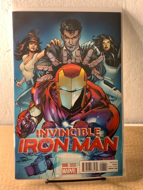 Invincible Iron Man #6 NM Rick NEAL ADAMS 1:15 RETAILER INCENTIVE VARIANT