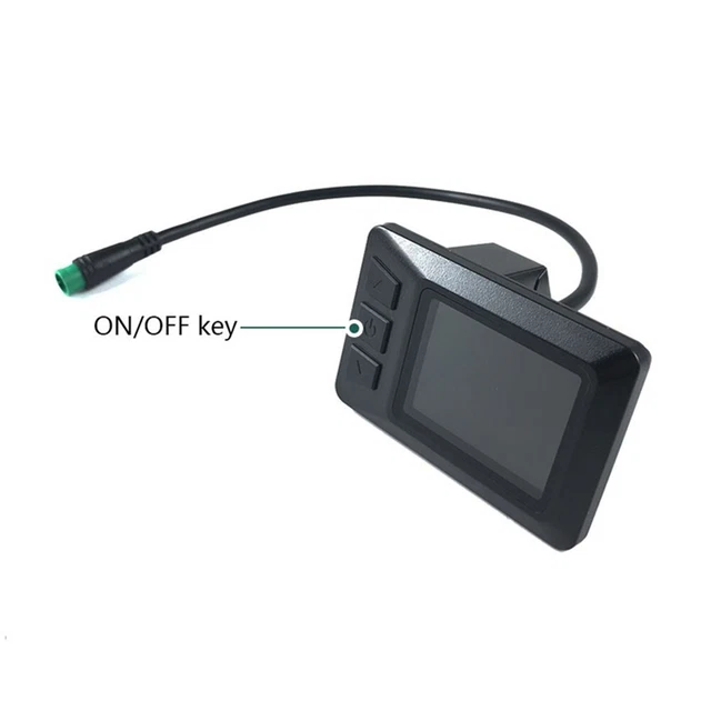 SPORTARC KT-LCD7C – Écran Couleur Pour E-bike 24/36/48V, Compatible Contrôleurs KT, Compact Et étanche