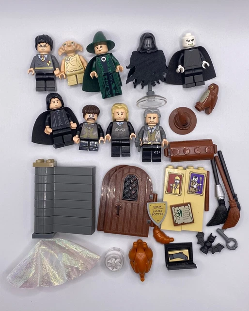 LEGO Harry Potter Lot: Parts and Minifigs, From Sets 4842 and 4736 LEGO Harry Potter Lot: Parts and Minifigs, From Sets 4842 and 4736