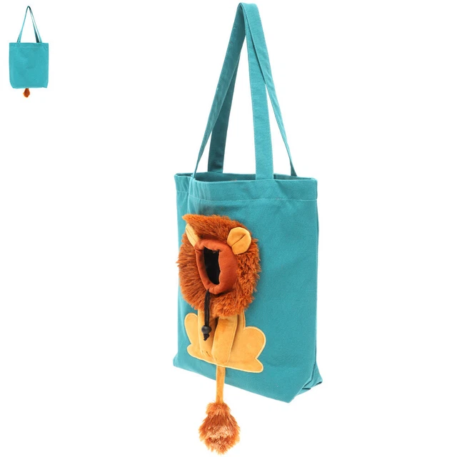 Bolsa de transporte grande para gatos portátil pequeña bolsa de transporte para mascotas de viaje