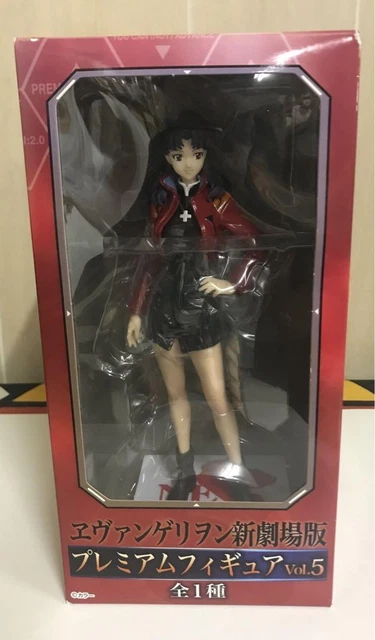 Figurina Evangelion Misato Katsuragi Ver A QPosket 14 Cm – Collezione Banpresto, In Vinile, Multicolore