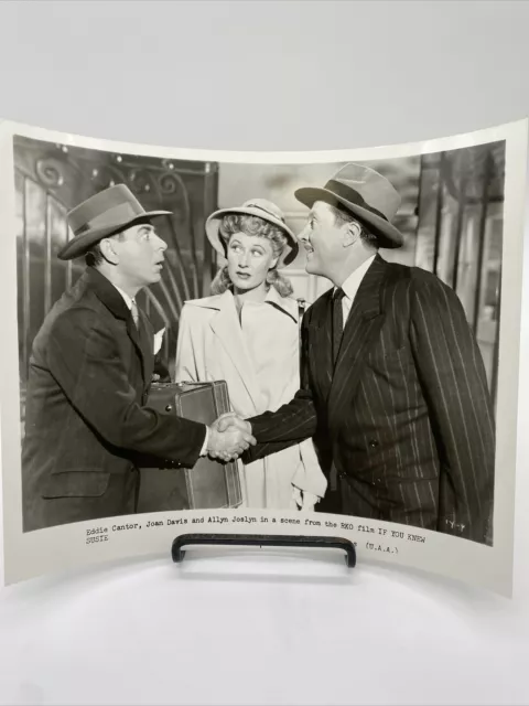 1948 If You Knew Susie Movie Promo Photograph Eddie Cantor, Joan Davis