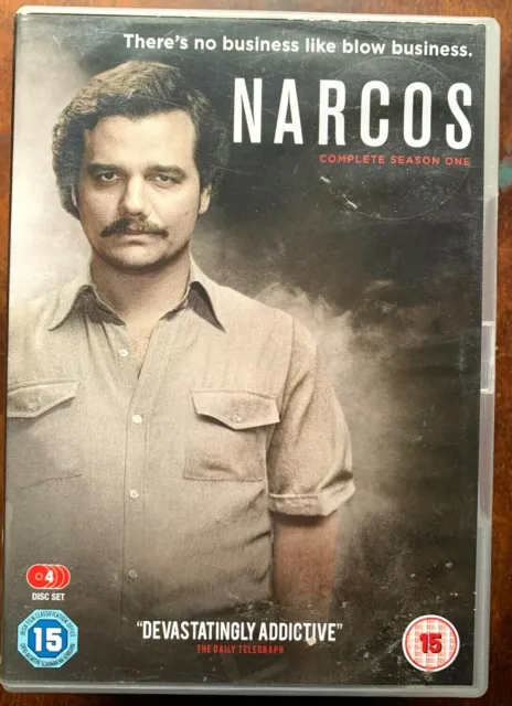 Narcos Stagione 1 DVD Pablo Escobar US TV Drammatico Serie Freccia Video 4 Dsics