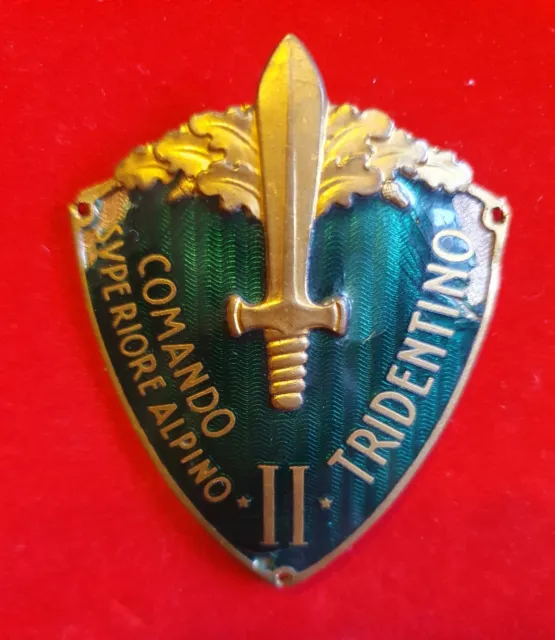 Regio Esercito scudetto II comando alpini ww2