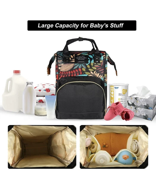 Large Diaper Bag BackPack - Living Traveling Share 4