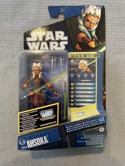 STAR WARS The Clone Wars Ahsoka Galactic Battle Game CW44 - MOC nuovo/imballo originale