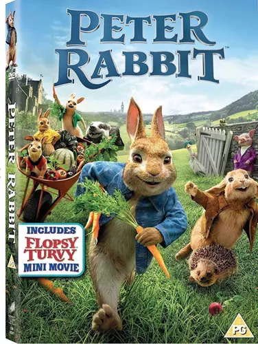 Peter Rabbit Domhnall Gleeson 2018 DVD Top-quality Free UK shipping