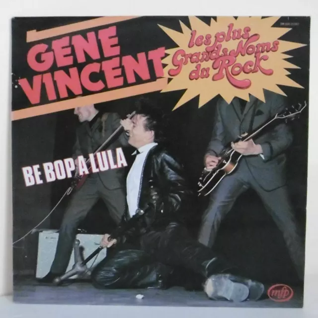 33T Gene VINCENT Vinyle LP 12" THE KING OF FOOLS + GRANDS NOMS ROCK - MFP 81567