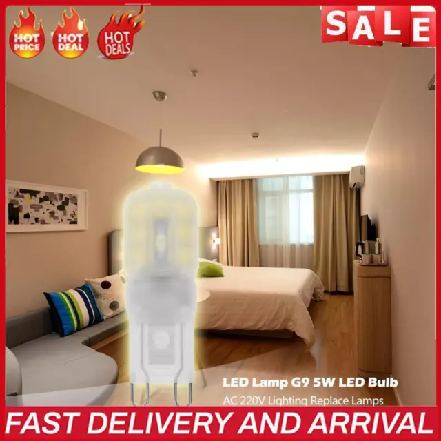 Luminous Angle 360 Degrees LED Lamp G9 5W LED Bulbs Dedicated SMD2835 Spotlight