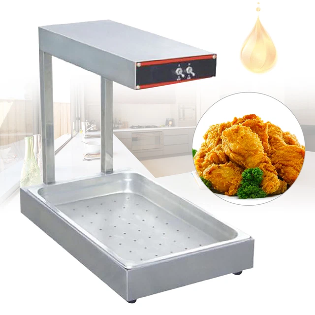 Pommeswärmer Mit Wärmebrücke Wärmestrahler Pommes Frittenwanne Warmhaltegerät