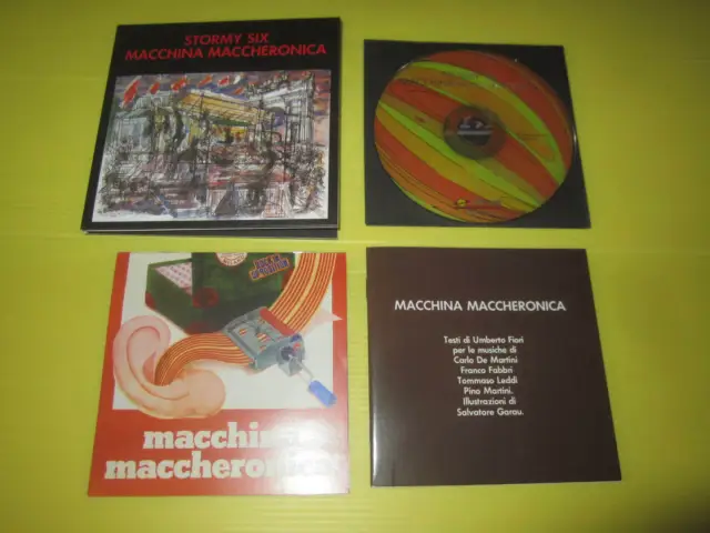 Stormy Six-Macchina Maccher. Mini Lp,Gat. Papersleeve Ltd Ed- Vm 106 Nmn/Nm 2005