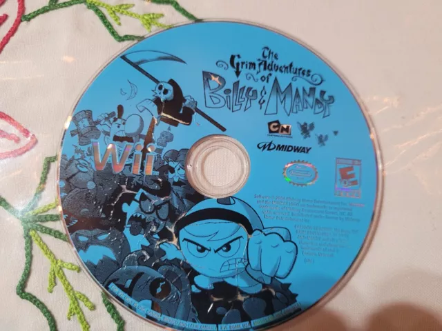 Grim Adventures of Billy & Mandy (Nintendo Wii, 2006) 😔Loose😔