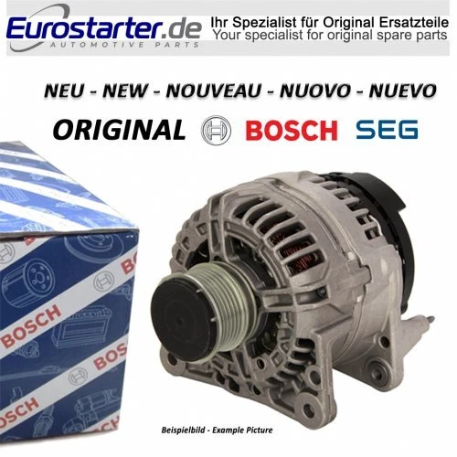 Alternatore Nuovo Originale Bosch Seg - Oe Ref. 0125814008 Per Bmw