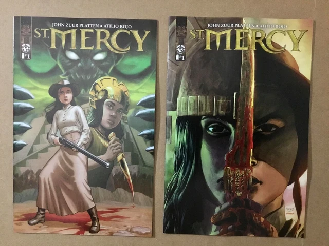 St Mercy #1 Lot: Covers A & B Image/Top Cow 2021