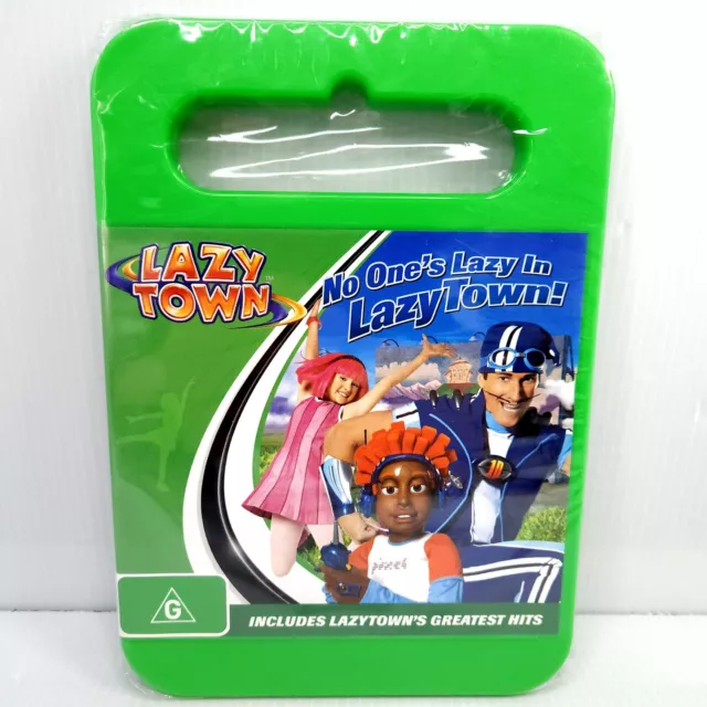 Lazy Town DVD Robbie Roqueiro (Disc 1) Brand New Sealed NTSC Made