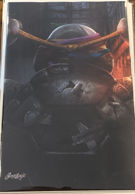 TMNT LAST RONIN LOST YEARS #1 ~ BOSSLOGIC VIRGIN VARIANT NM+ In Hand CGC Worthy!