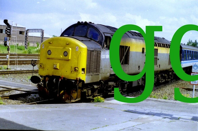 UK RAILWAYS 35MM COLOUR NEGATIVE, ENGLISH ELECTRIC: 37191 at CHESTER 31 ...