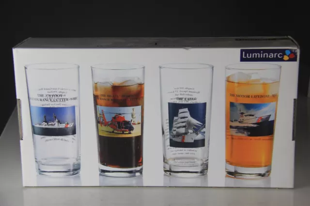 Box of 4 Luminarc 15.25 Oz. Glasses Coolers