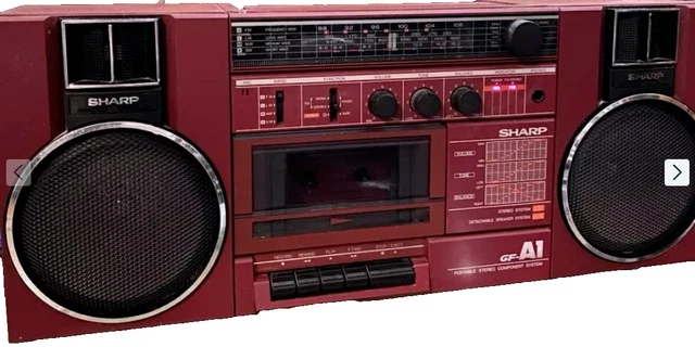 SHARP GF 9595 H lot de boutons knob set radio