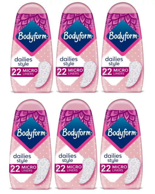 Bodyform inserti per slipper micro 22 per confezione 6