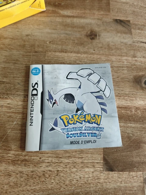 Pokémon Argent SoulSilver Sur Nintendo DS - Jeu Vidéo - Édition Argent