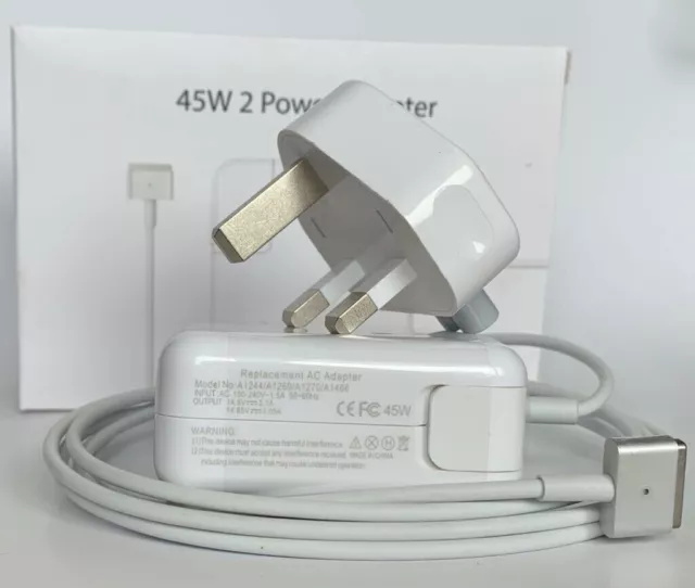 45W, 60W, 85W AC Adapter Power Charger for Apple Macbook Pro Mag Safe 1 and 2