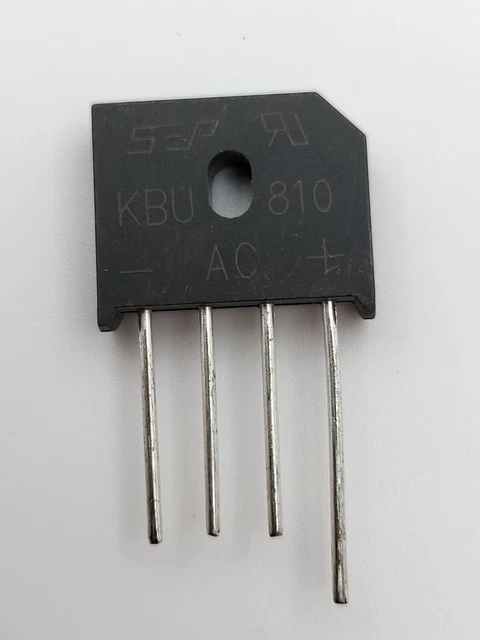 Pont de Diode Redresseur KBU810 - 8A / 1000V, Bridge Rectifier Diode