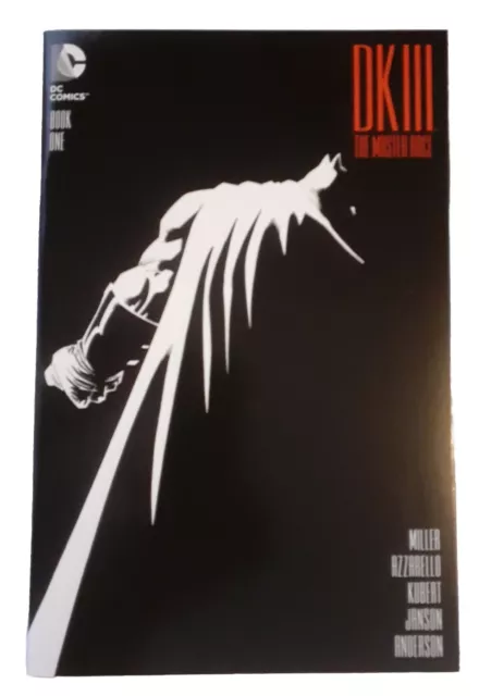 Batman. Dk3. Dark Knight The Master Race. Nm. Dc Comics. Miller. Book 1.