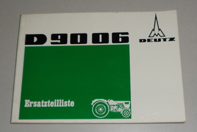 DEUTZ Catalogo Ricambi/Lista Parti di Ricambio Deutz Diesel Trattore D 40/40 S/50 V.7 