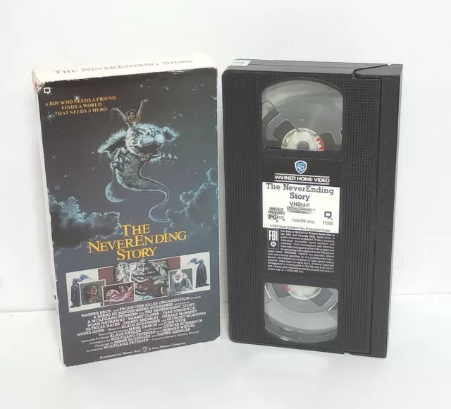 THE NEVERENDING STORY (VHS, 1986) Noah Hathaway, Barret Oliver $9.00 ...