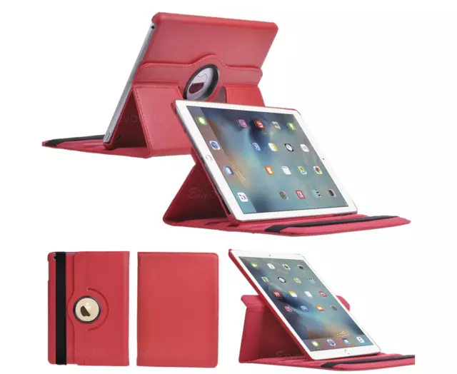 360°Rotating Smart Wake up Flip Leather Case Cover for New Apple Ipad Air 5 1...