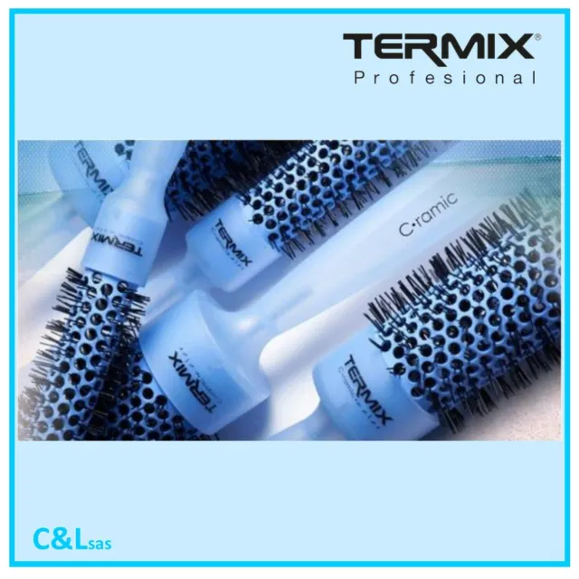 spazzola termica per capelli TERMIX ceramic ionic spazzole di tutte le misure