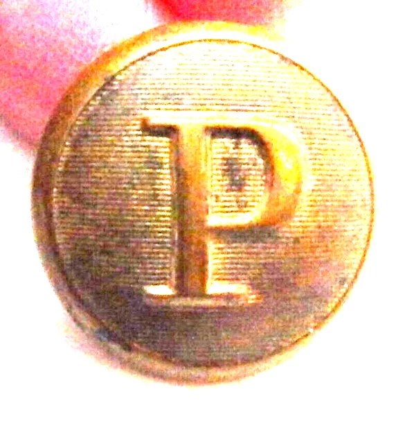 Pullman Sleeper Car Porter Button - Circa 1930