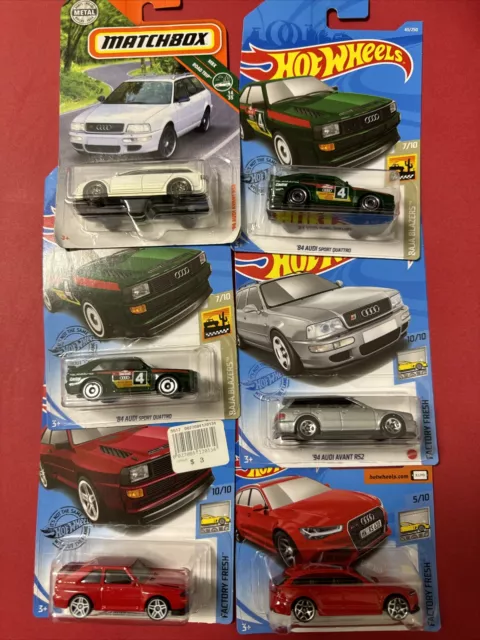 Hot Wheels And Matchbox Audi Bundle Die Cast