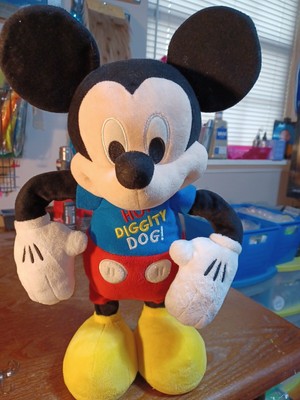 mickey mouse hot diggity dance & play plush