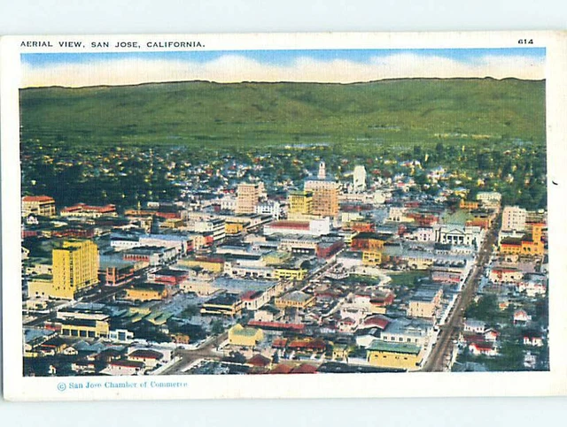Linen AERIAL VIEW San Jose California CA AC9835