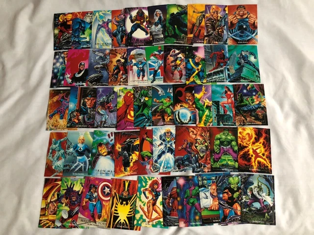 1992 Marvel Masterpieces: SkyBox cards, You Pick and Finish Your Set! FREE SHIP