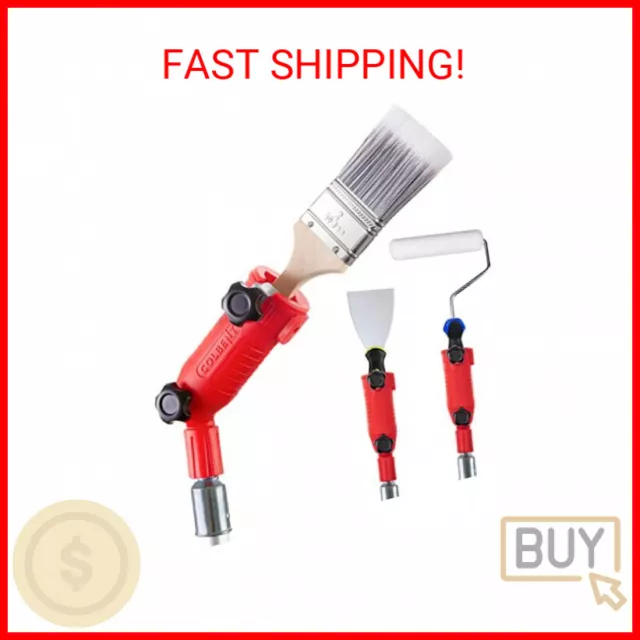 COLBENT Multi-Angle Paint Brush Extender, Paint Edger Tool for High Ceilings | P