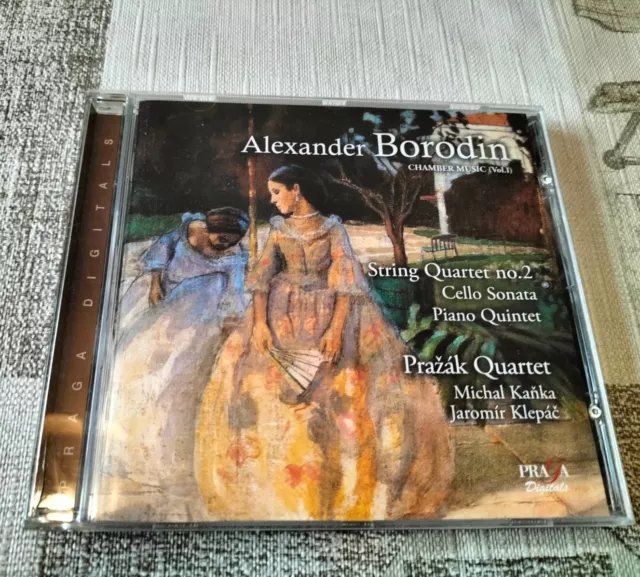 CD Alexander Borodin Chamber Music Vol.1 String Quartet no.2 / Prazak Quartet